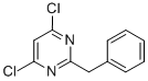 2-BENZYL-4,6-DICHLOROPYRIMIDINE CAS#: 3740-82-7