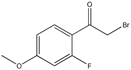 2-BROMO-1-(2-FLUORO-4-METHOXYPHENYL)ETHANONE CAS#: 157014-35-2