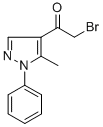 2-BROMO-1-(5-METHYL-1-PHENYL-1H-PYRAZOL-4-YL)-1-ETHANONE CAS#: 137577-00-5