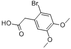 2-BROMO-4,5-DIMETHOXYPHENYLACETIC ACID CAS#: 4697-62-5