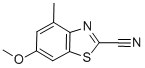 2-Benzothiazolecarbonitrile,6-methoxy-4-methyl-(9CI) CAS#: 130593-24-7