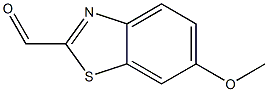 2-Benzothiazolecarboxaldehyde,6-methoxy-(9CI) CAS#: 123511-58-0