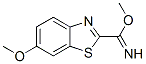 2-Benzothiazolecarboximidicacid,6-methoxy-,methylester(9CI) CAS#: 131474-36-7