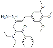 2-Benzoylamino-N-[2-(diethylamino)ethyl]-3-(3,4,5-trimethoxyphenyl)propenamide CAS#: 3796-01-8