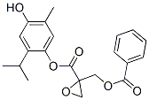 2-[(Benzoyloxy)methyl]-2-oxiranecarboxylic acid 4-hydroxy-2-isopropyl-5-methylphenyl ester CAS#: 33796-34-8