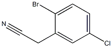 2-BroMo-5-chlorophenylacetonitrile CAS#: 127792-49-8
