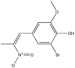 2-BroMo-6-Methoxy-4-(2-nitro-1-propenyl)phenol CAS#: 312510-64-8