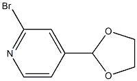 2-Bromo-4-(1,3-dioxolan-2-yl)pyridine CAS#: 118289-18-2