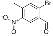 2-Bromo-4-methyl-5-nitrobenzaldehyde CAS#: 159730-72-0