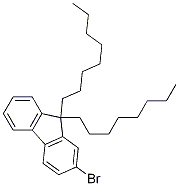 2-Bromo-9,9-dioctyl fluorene CAS#: 302554-80-9