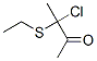 2-Butanone, 3-chloro-3-(ethylthio)- CAS#: 33487-47-7