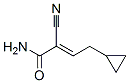 2-Butenamide,  2-cyano-4-cyclopropyl- CAS#: 143420-54-6