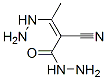 2-Butenoic  acid,  2-cyano-3-hydrazino-,  hydrazide  (9CI) CAS#: 131455-45-3