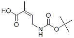 2-Butenoicacid,4-[[(1,1-dimethylethoxy)carbonyl]amino]-2-methyl-,(2Z)-(9CI) CAS#: 356788-94-8