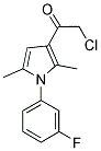 2-CHLORO-1-[1-(3-FLUOROPHENYL)-2,5-DIMETHYL-1H-PYRROL-3-YL]ETHANONE CAS#: 315710-85-1