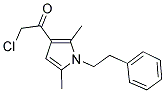 2-CHLORO-1-[2,5-DIMETHYL-1-(2-PHENYLETHYL)-1H-PYRROL-3-YL]ETHANONE CAS#: 315676-31-4