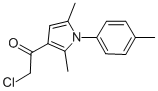 2-CHLORO-1-[2,5-DIMETHYL-1-(4-METHYLPHENYL)-1H-PYRROL-3-YL]-1-ETHANONE CAS#: 300557-74-8
