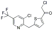 2-CHLORO-1-(5-([3-CHLORO-5-(TRIFLUOROMETHYL)-2-PYRIDINYL]METHYL)-2-THIENYL)-1-ETHANONE CAS#: 338411-65-7