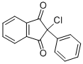 2-CHLORO-2-PHENYLINDANE-1,3-DIONE CAS#: 3817-96-7