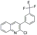 2-CHLORO-3-[3-(TRIFLUOROMETHYL)PHENYL]QUINOLINE CAS#: 339013-58-0
