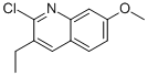 2-CHLORO-3-ETHYL-7-METHOXYQUINOLINE CAS#: 132118-50-4