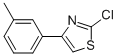 2-CHLORO-4-(3-METHYLPHENYL)THIAZOLE CAS#: 155294-66-9
