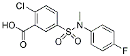 2-CHLORO-5-[(4-FLUORO-PHENYL)-METHYL-SULFAMOYL]-BENZOIC ACID CAS#: 379254-58-7