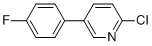 2-CHLORO-5-(4-FLUOROPHENYL)PYRIDINE CAS#: 163563-10-8