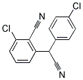 2-CHLORO-6-[(4-CHLOROPHENYL)(CYANO)METHYL]BENZENECARBONITRILE CAS#: 338953-31-4