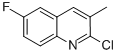 2-CHLORO-6-FLUORO-3-METHYLQUINOLINE CAS#: 131610-11-2