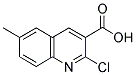 2-CHLORO-6-METHYL-QUINOLINE-3-CARBOXYLIC ACID CAS#: 123638-00-6