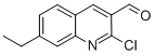 2-CHLORO-7-ETHYLQUINOLINE-3-CARBOXALDEHYDE CAS#: 169126-00-5