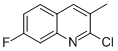 2-CHLORO-7-FLUORO-3-METHYLQUINOLINE CAS#: 132118-48-0