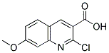 2-CHLORO-7-METHOXY-QUINOLINE-3-CARBOXYLIC ACID CAS#: 155983-20-3