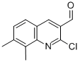 2-CHLORO-7,8-DIMETHYL-3-QUINOLINECARBALDEHYDE CAS#: 323196-70-9