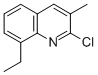 2-CHLORO-8-ETHYL-3-METHYLQUINOLINE CAS#: 132118-30-0
