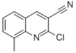 2-CHLORO-8-METHYLQUINOLINE-3-CARBONITRILE CAS#: 136812-21-0