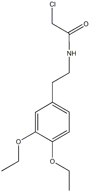 2-CHLORO-N-[2-(3,4-DIETHOXY-PHENYL)-ETHYL]-ACETAMIDE CAS#: 34162-19-1