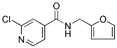 2-CHLORO-N-(2-FURYLMETHYL)ISONICOTINAMIDE CAS#: 132222-42-5