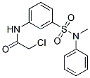 2-CHLORO-N-[3-(METHYL-PHENYL-SULFAMOYL)-PHENYL]-ACETAMIDE CAS#: 380349-14-4