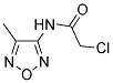 2-CHLORO-N-(4-METHYL-FURAZAN-3-YL)-ACETAMIDE CAS#: 32545-22-5