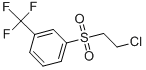 2-CHLOROETHYL-(3-(TRIFLUOROMETHYL)PHENYL)SULFONE CAS#: 175203-09-5