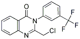 2-(CHLOROMETHYL)-3-[3-(TRIFLUOROMETHYL)PHENYL]-4(3H)-QUINAZOLINONE CAS#: 312510-67-1