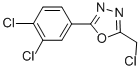 2-(CHLOROMETHYL)-5-(3,4-DICHLOROPHENYL)-1,3,4-OXADIAZOLE CAS#: 33575-81-4