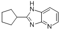 2-CYCLOPENTYL-1H-IMIDAZO[4,5-B]PYRIDINE CAS#: 119628-83-0