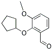 2-CYCLOPENTYLOXY-3-METHOXY-BENZALDEHYDE CAS#: 158429-01-7