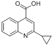 2-CYCLOPROPYL-QUINOLINE-4-CARBOXYLIC ACID CAS#: 119778-64-2