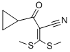 2-(CYCLOPROPYLCARBONYL)-3,3-DI(METHYLTHIO)ACRYLONITRILE CAS#: 175137-55-0