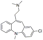 2-Chloro-10-[2-(dimethylamino)ethyl]-5-methyl-5H-dibenz[b,f]azepine CAS#: 30490-63-2