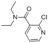 2-Chloro-3-N,N-diethyl-pyridinecarboxamide CAS#: 38029-99-1